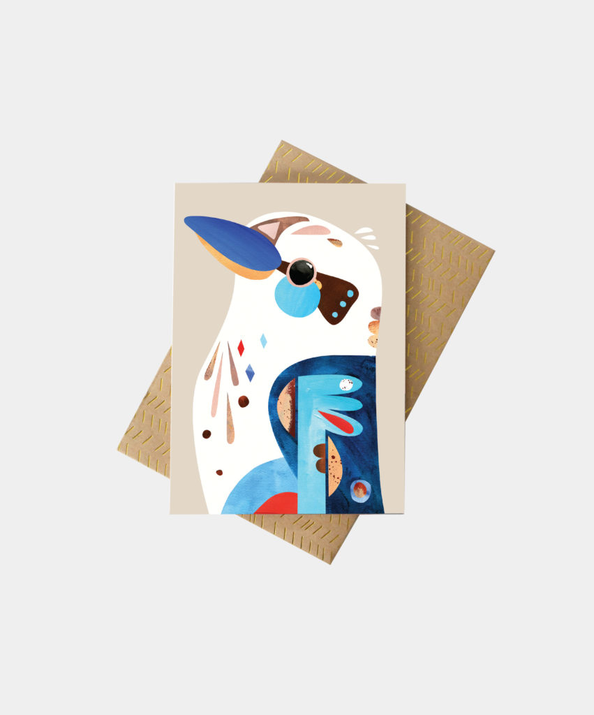 Kookaburra Greeting Card