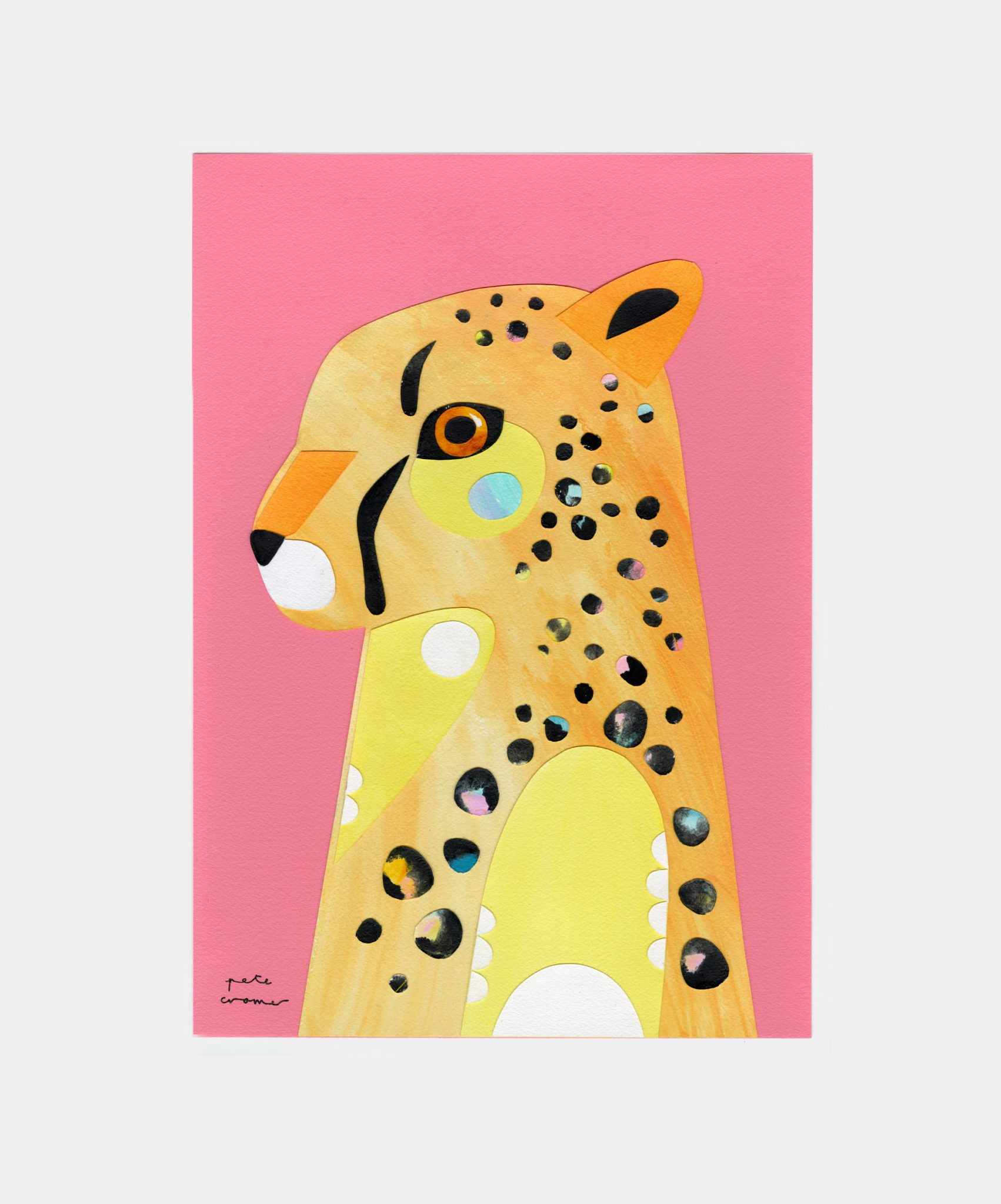 Cheetah - Original Artwork - Pete Cromer