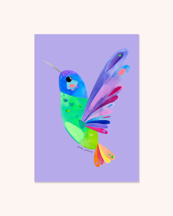 Golden-Tailed Sapphire Hummingbird