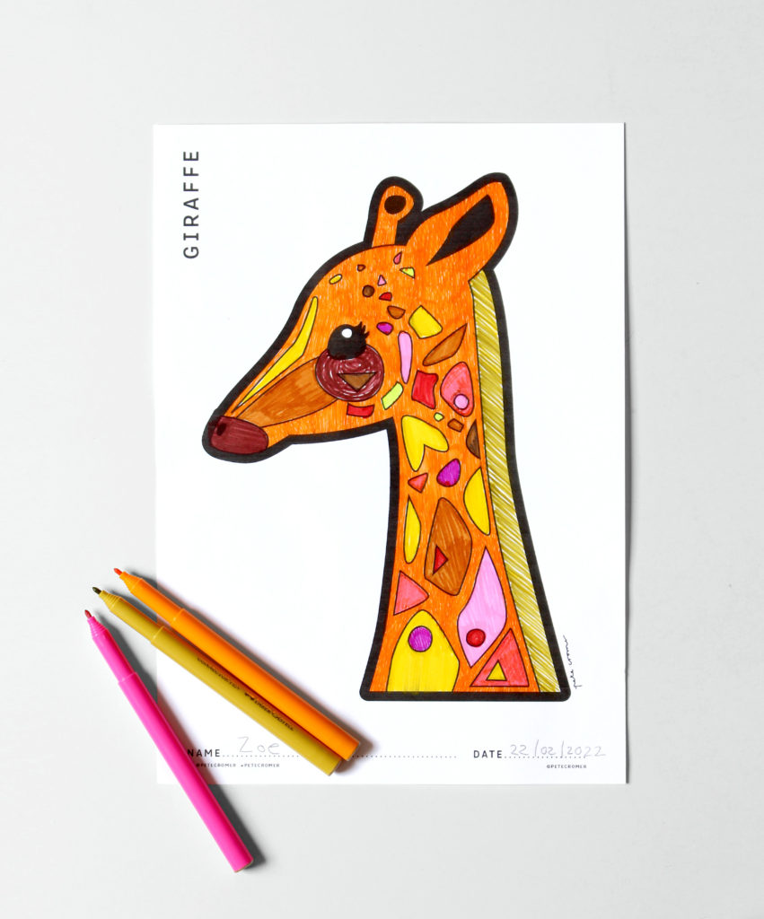 Wildlife - Colour Me In Printables