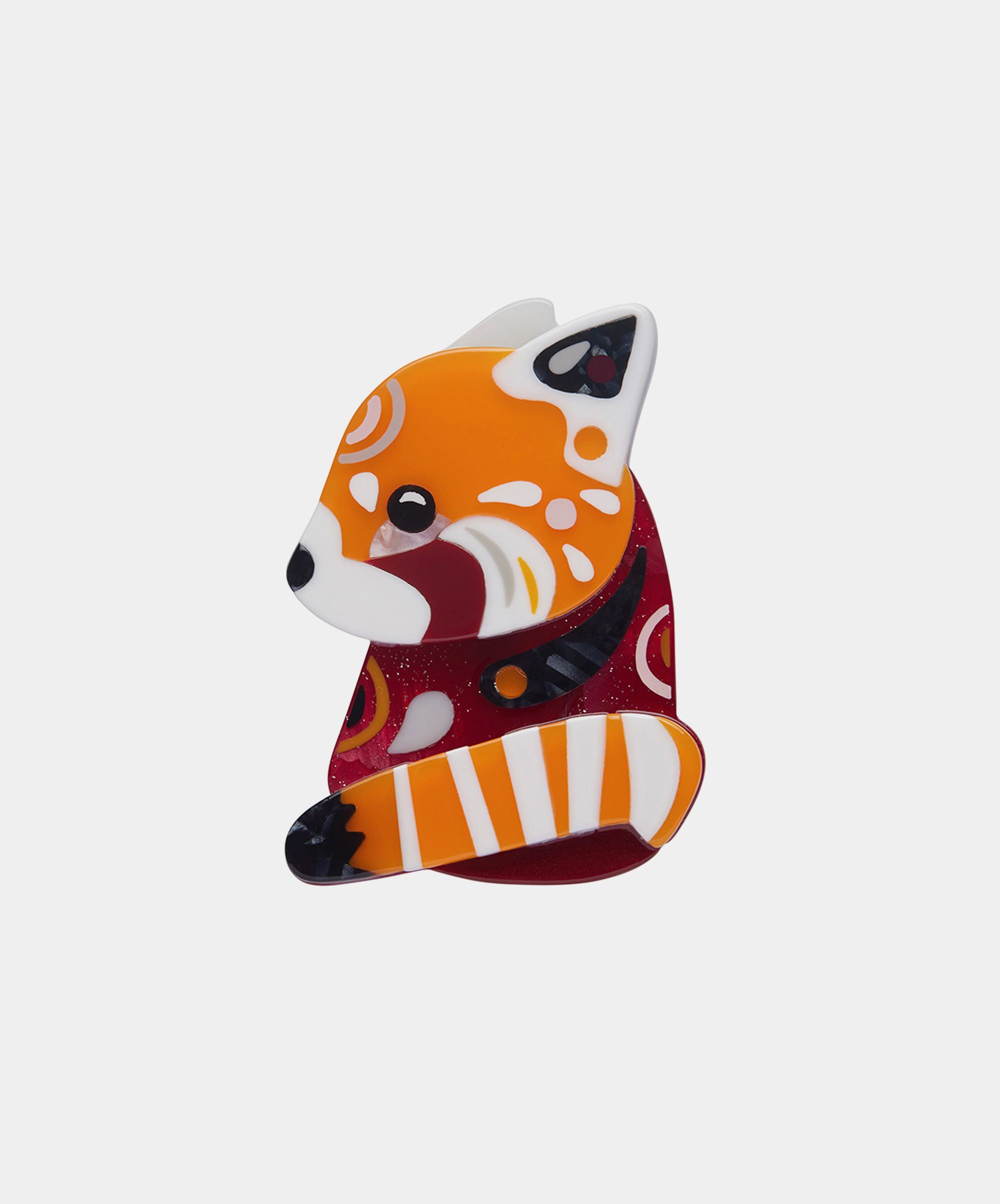 The Rakish Red Panda Brooch - Pete Cromer