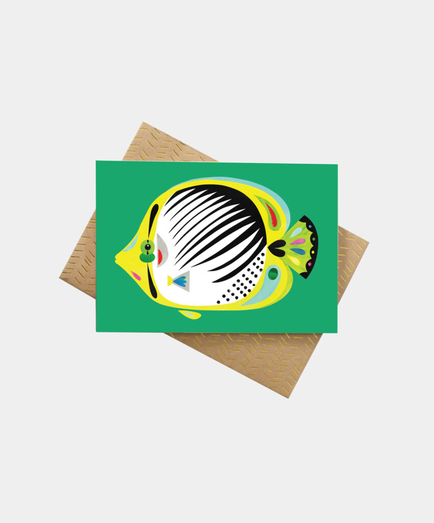 Butterflyfish Greeting Card