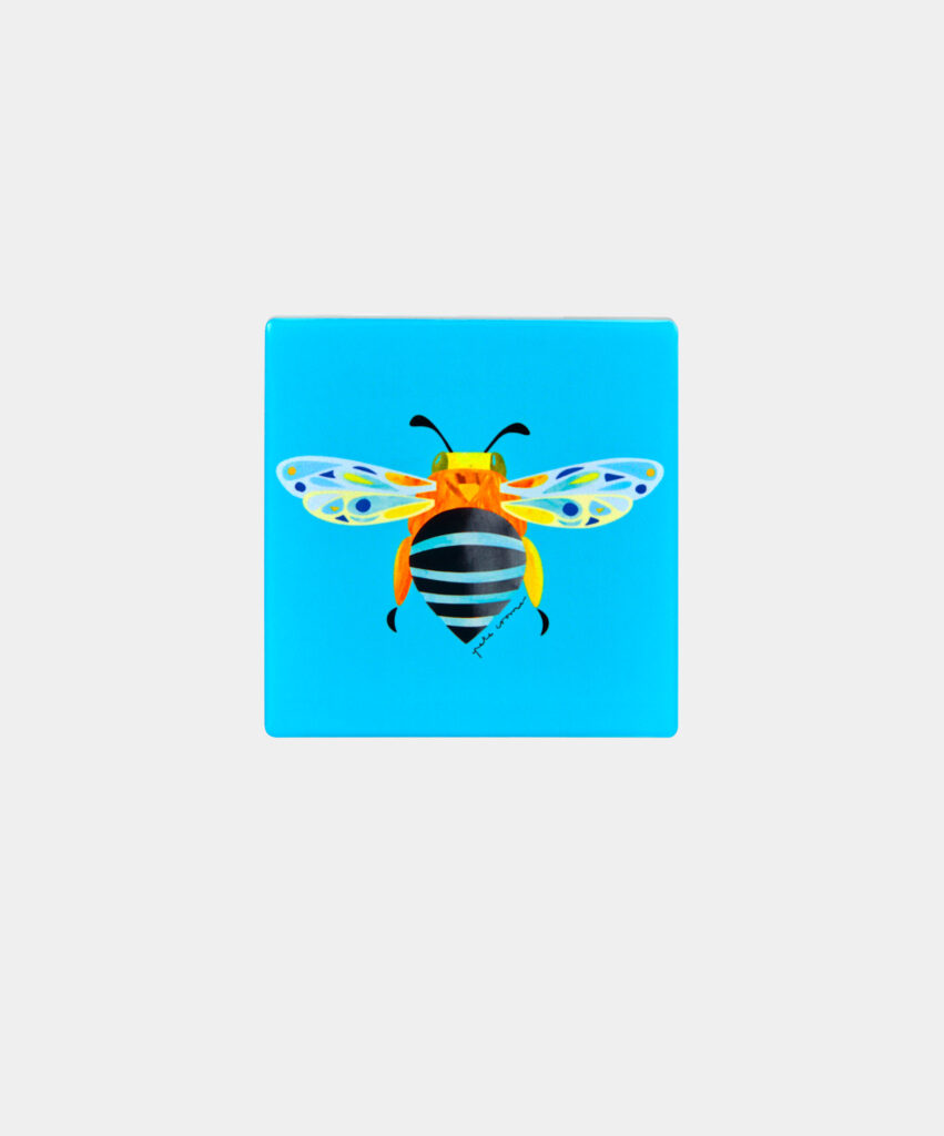 Blue Banded Bee Coaster