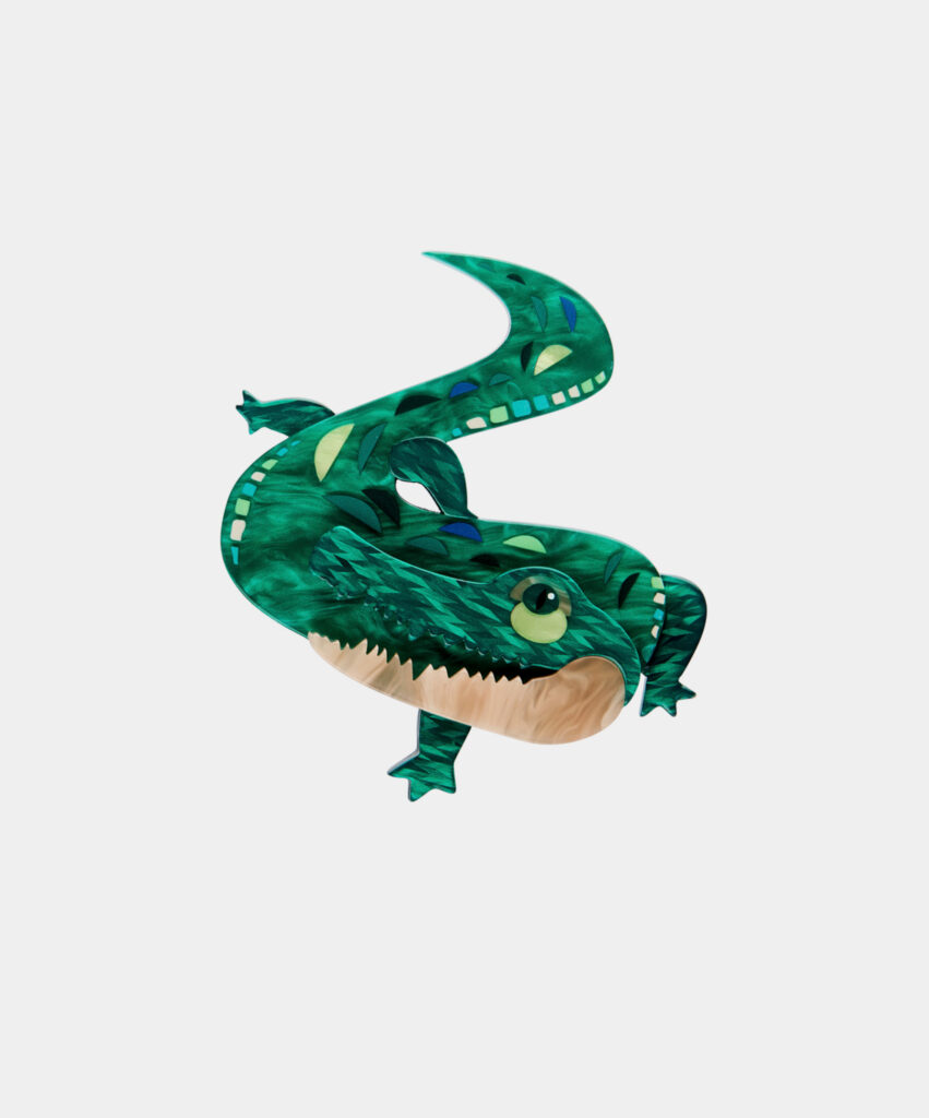 The Ancient Alligator Brooch