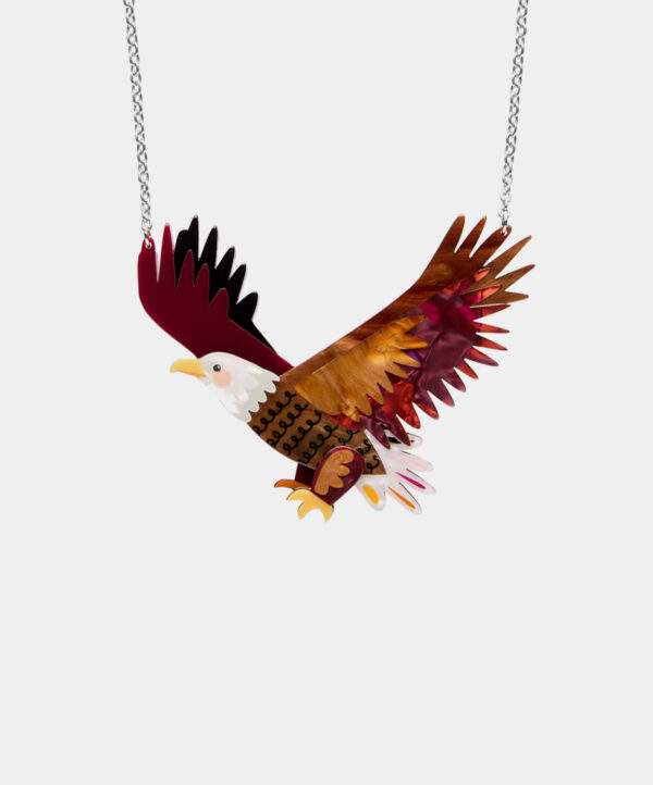 The Bold Bald Eagle Necklace