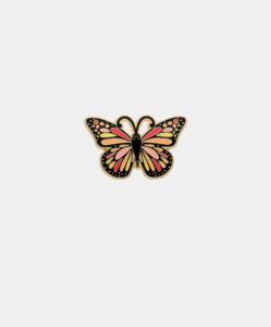The Magnificent Monarch Butterfly Enamel Pin