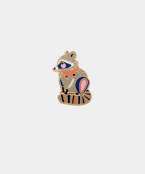 The Resourceful Raccoon Enamel Pin