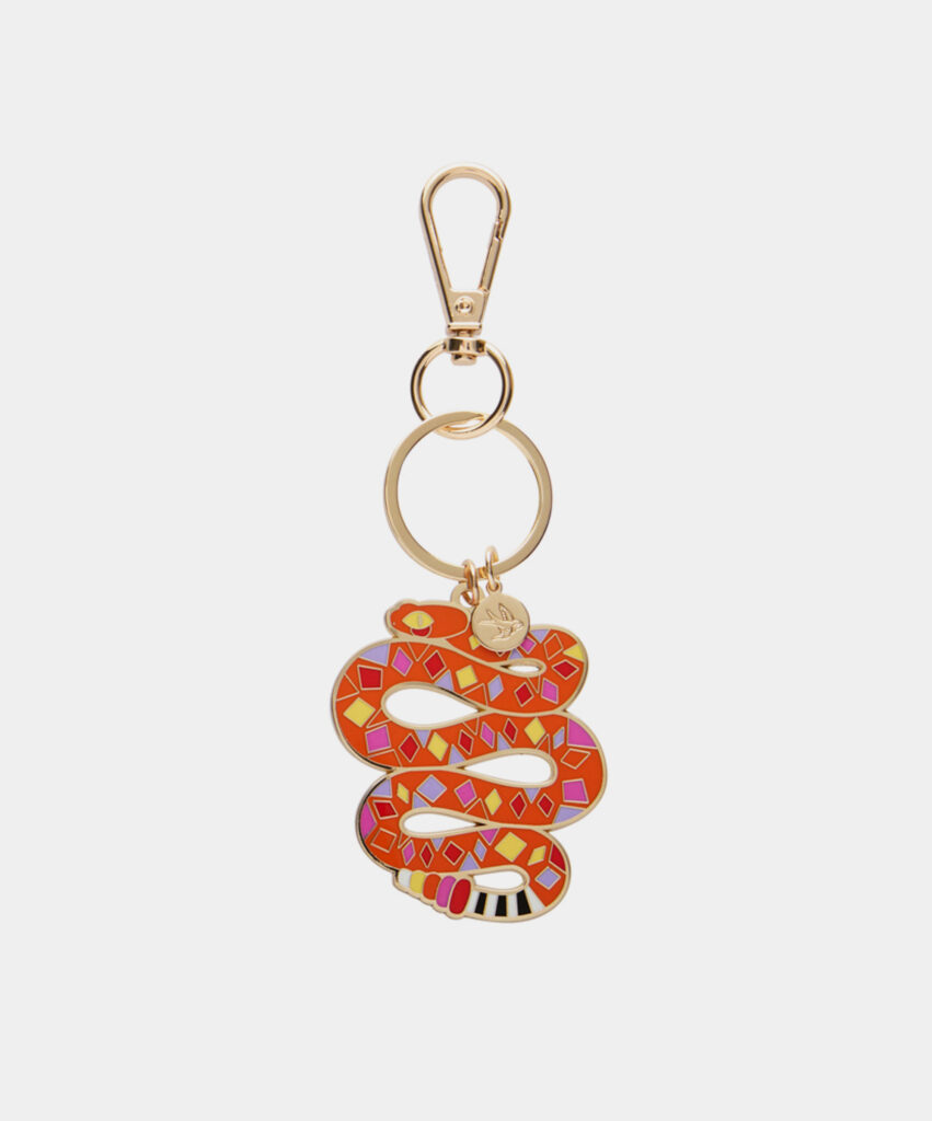 The Rowdy Rattlesnake Keychain