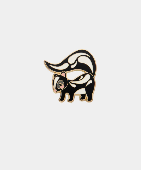 The Sassy Skunk Enamel Pin