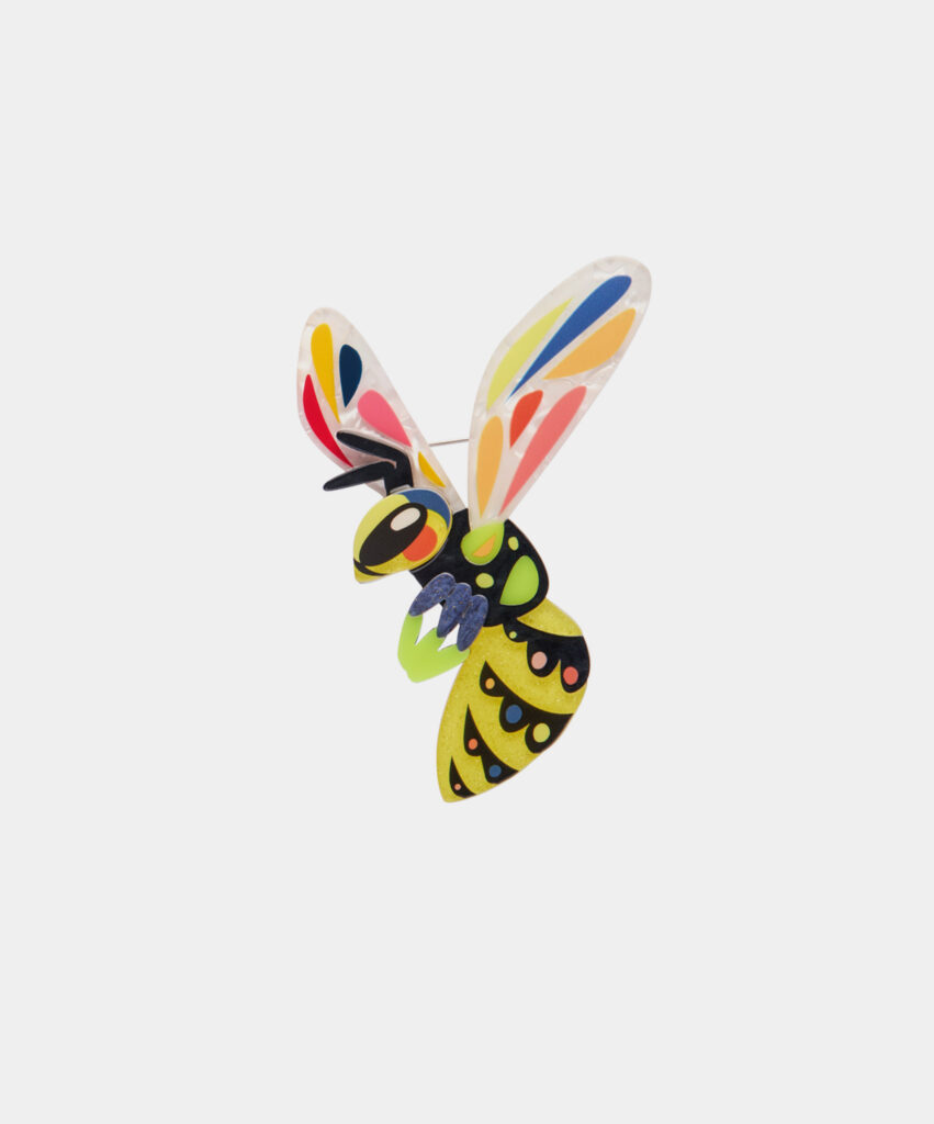 The Youthful Yellowjacket Brooch