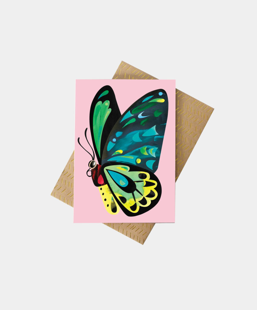 Cairns Birdwing Greeting Card
