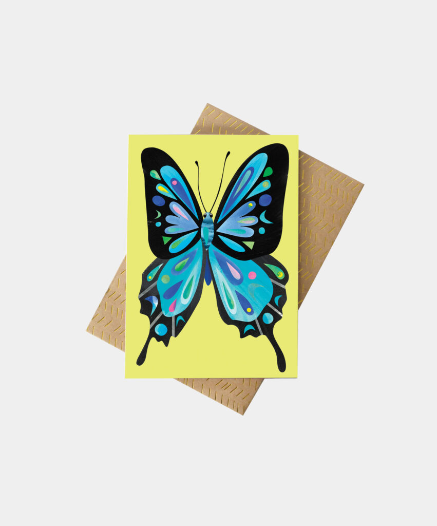 Ulysses Butterfly Greeting Card