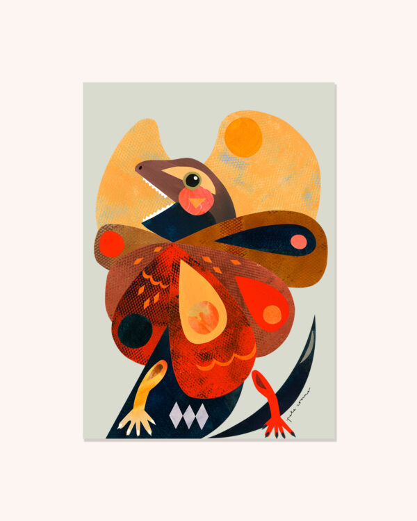 Frilled-Neck Lizard