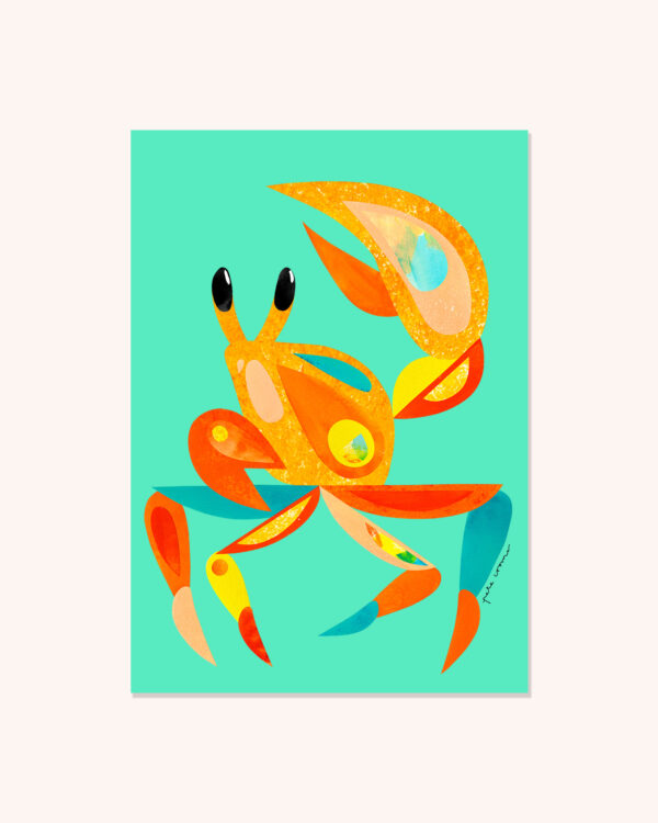 Golden Ghost Crab