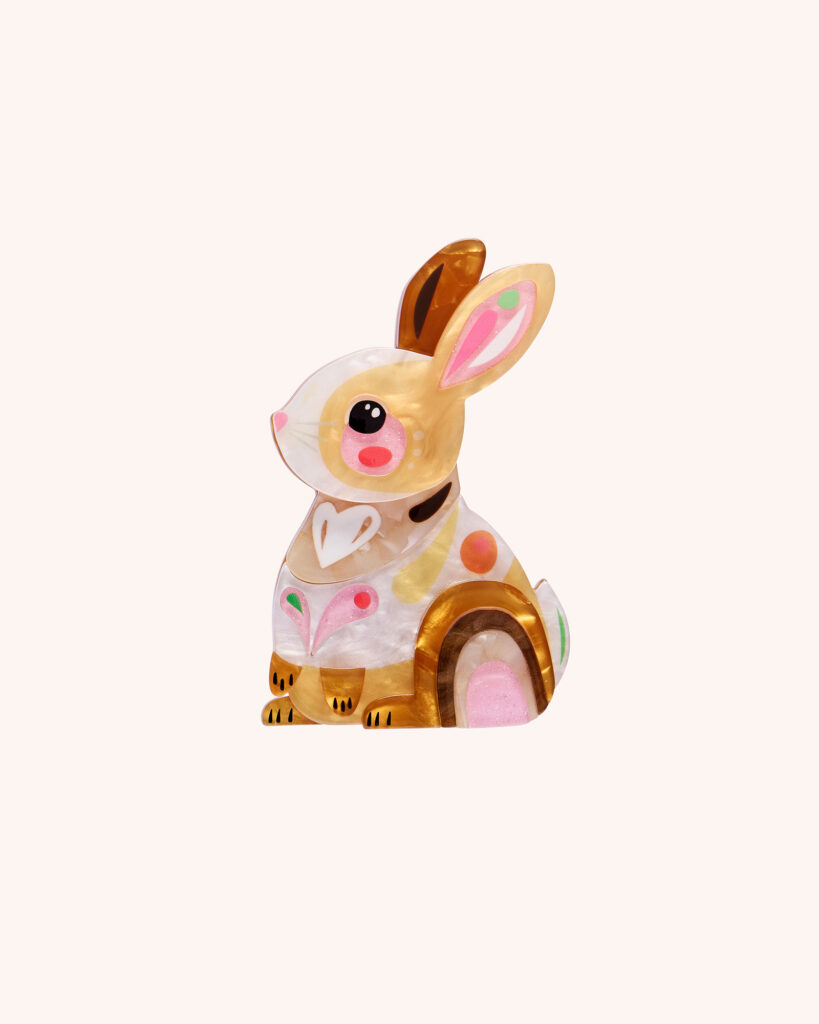 Maple The Bunny Brooch