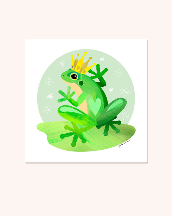 Frog Prince Print