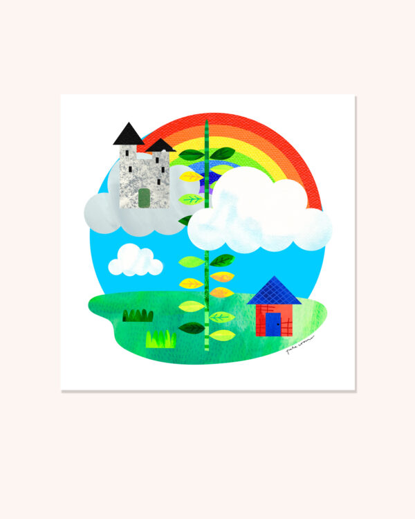 Jack & The Beanstalk Print