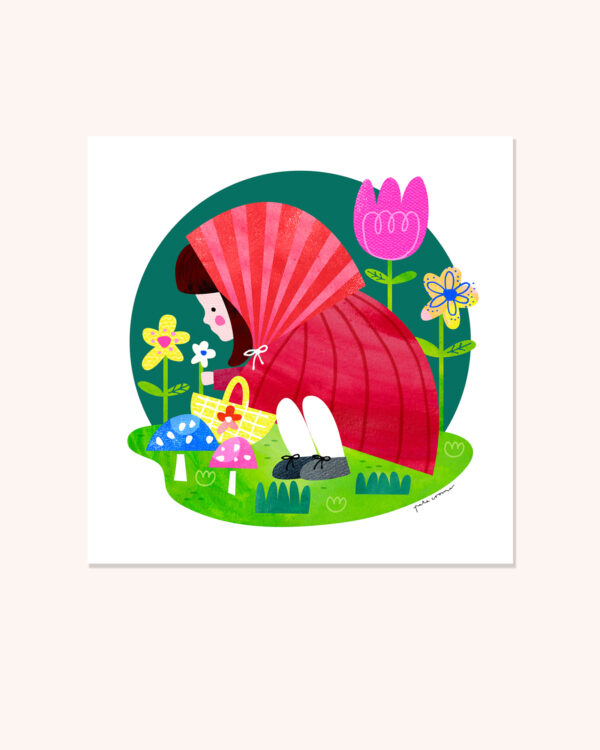 Little Red Riding Hood Print