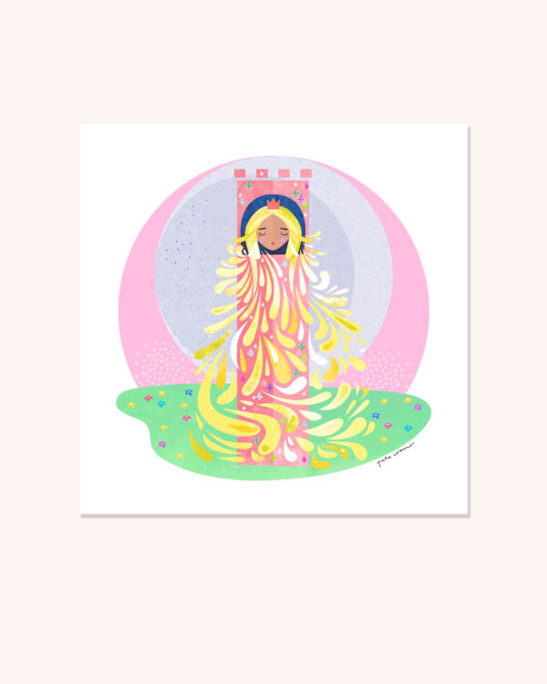 Rapunzel Print