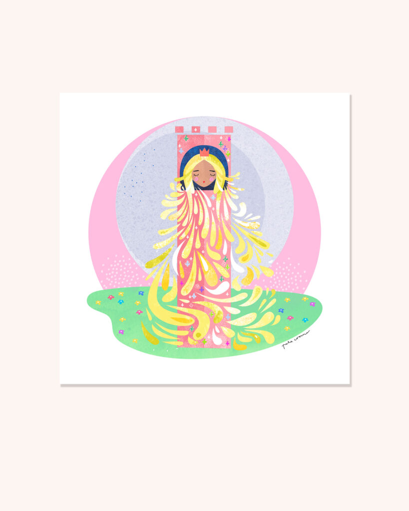 Rapunzel Print