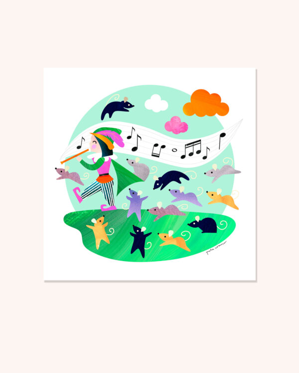 The Pied Piper Of Hamelin Print