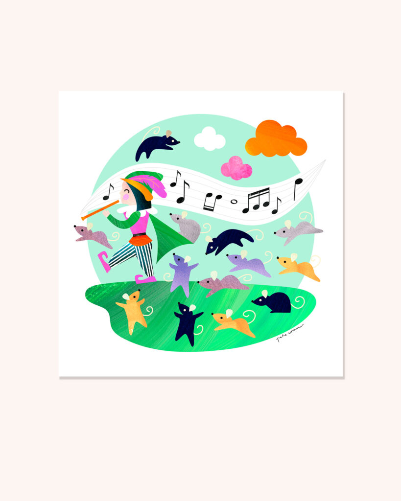The Pied Piper Of Hamelin Print