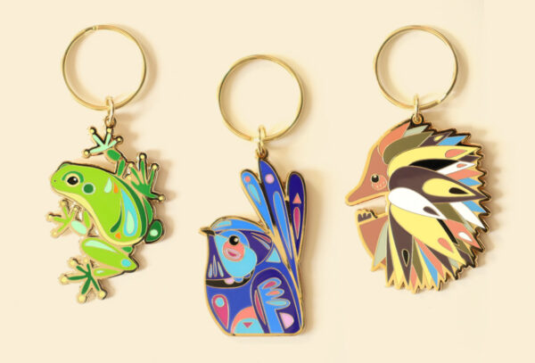 Enamel Key Chains
