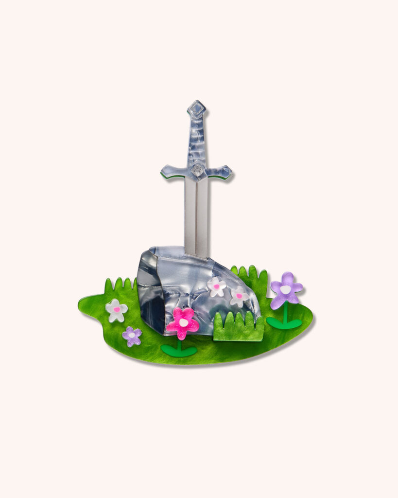 Once and Future Brooch