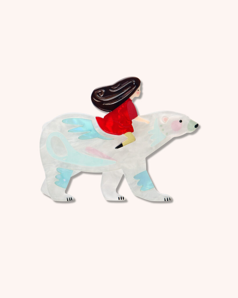 Polar Adventure Brooch
