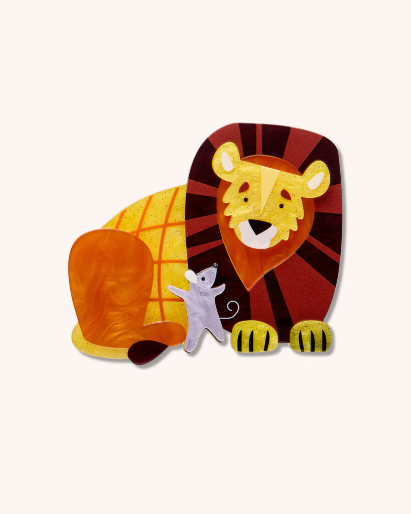 Unlikely Associates Brooch