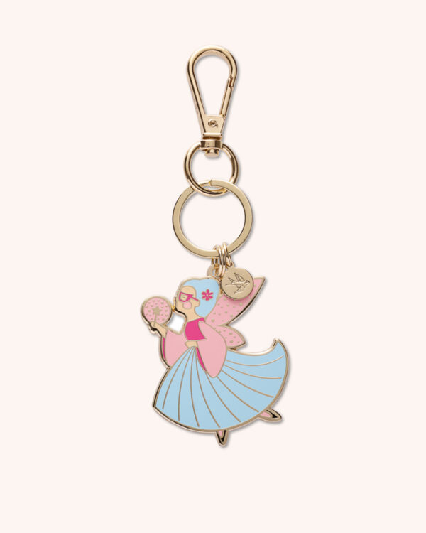 Magical Makeover Enamel Keyring