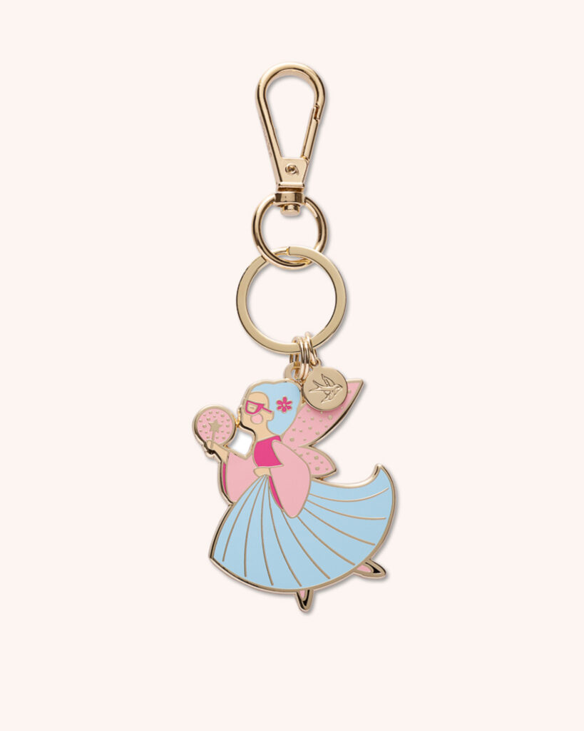 Magical Makeover Enamel Keyring