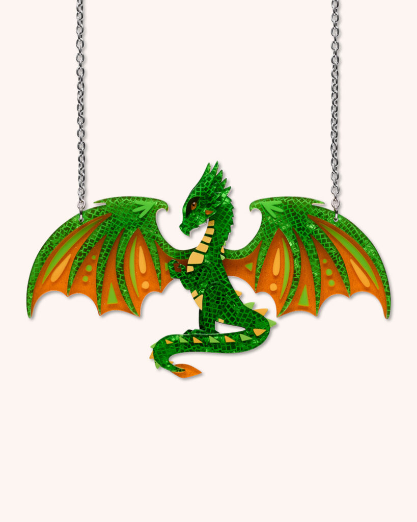 Impressive Scale Necklace