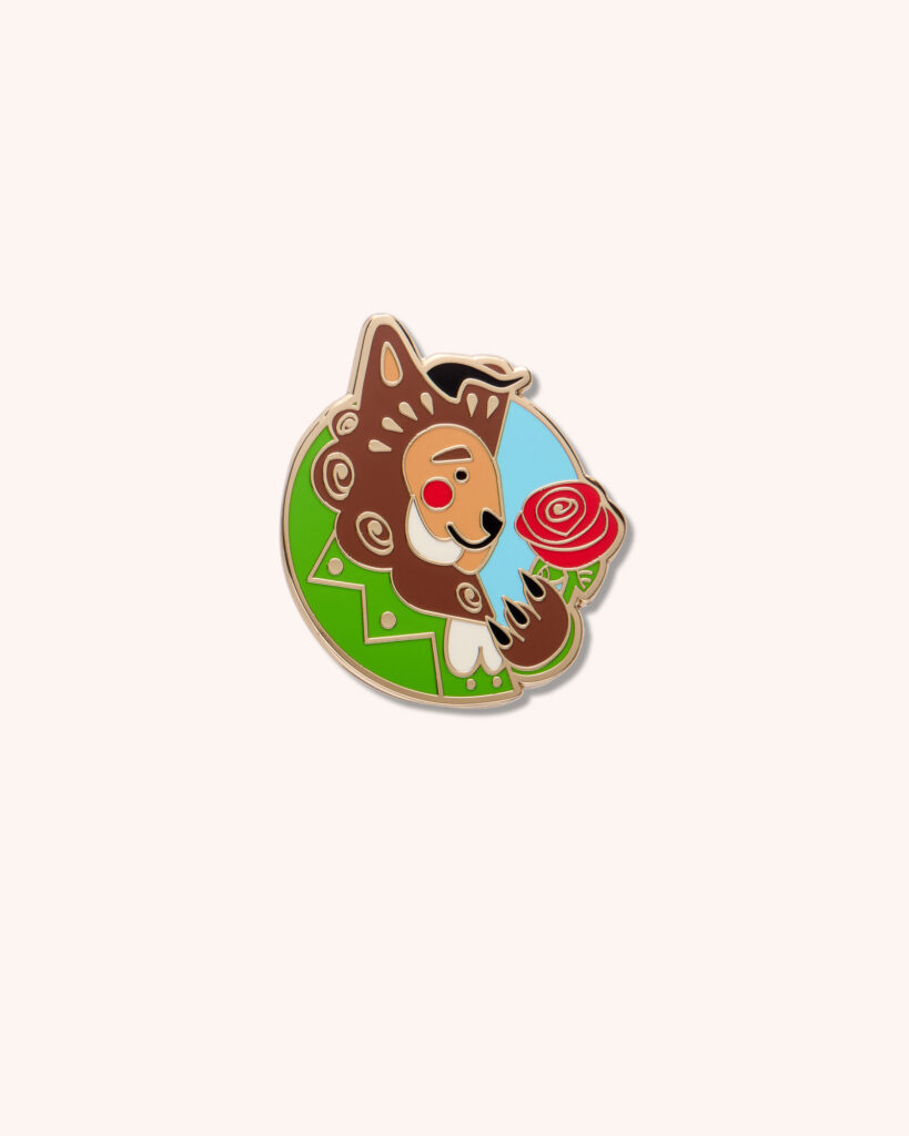 Accursed Gentleman Enamel Pin
