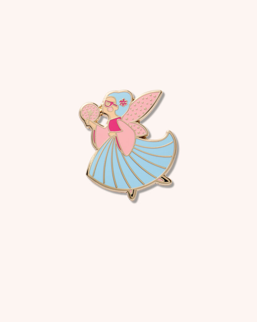 Magical Makeover Enamel Pin