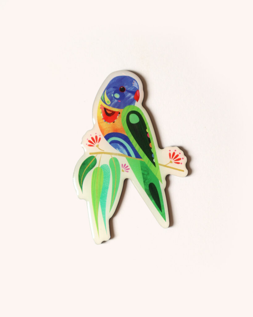 Rainbow Lorikeet Magnet