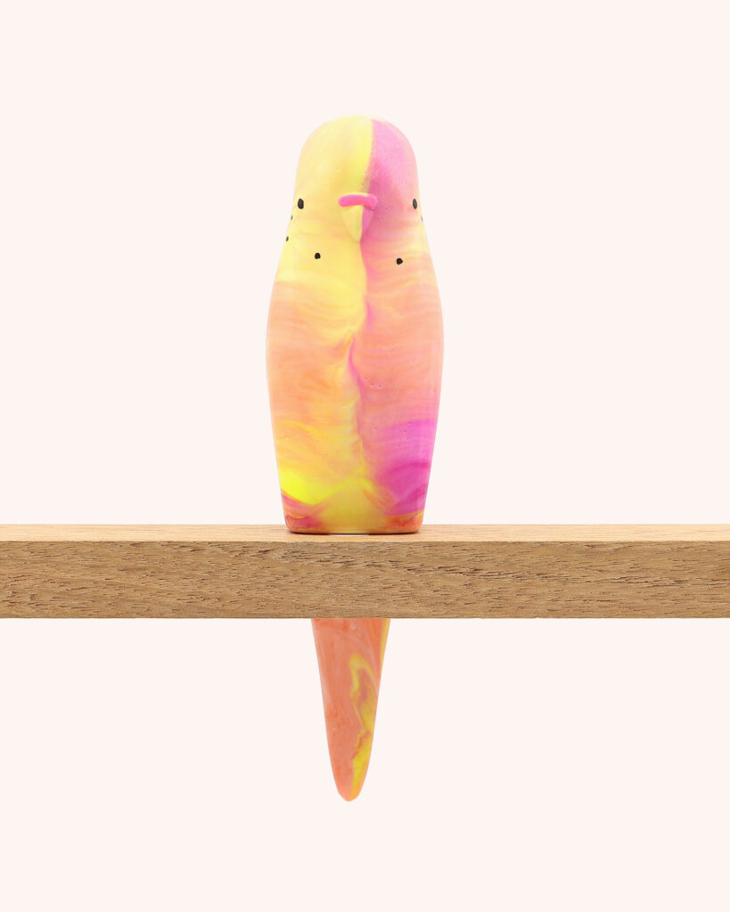 Resin Budgerigar