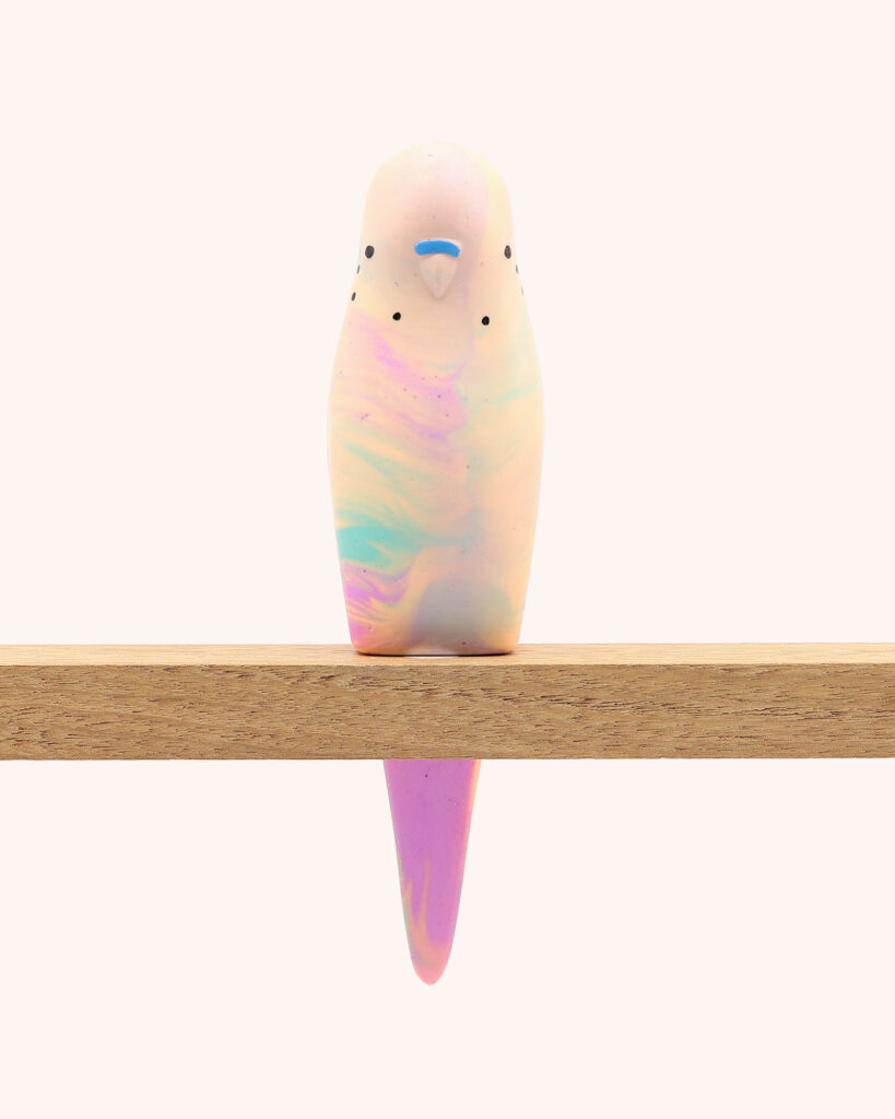 Resin Budgerigar