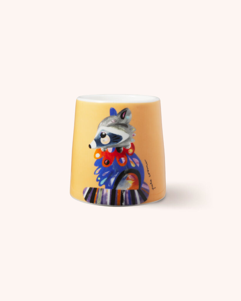 Raccoon Egg Cup
