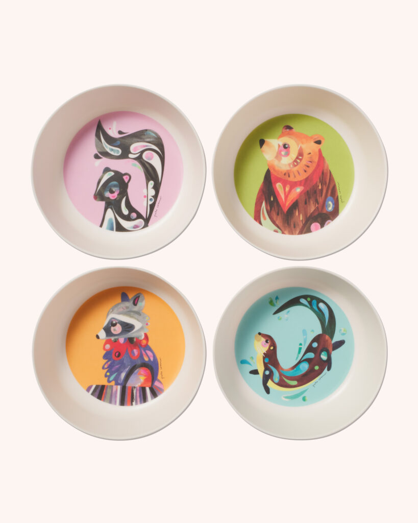 Melamine Bowls - Set of 4