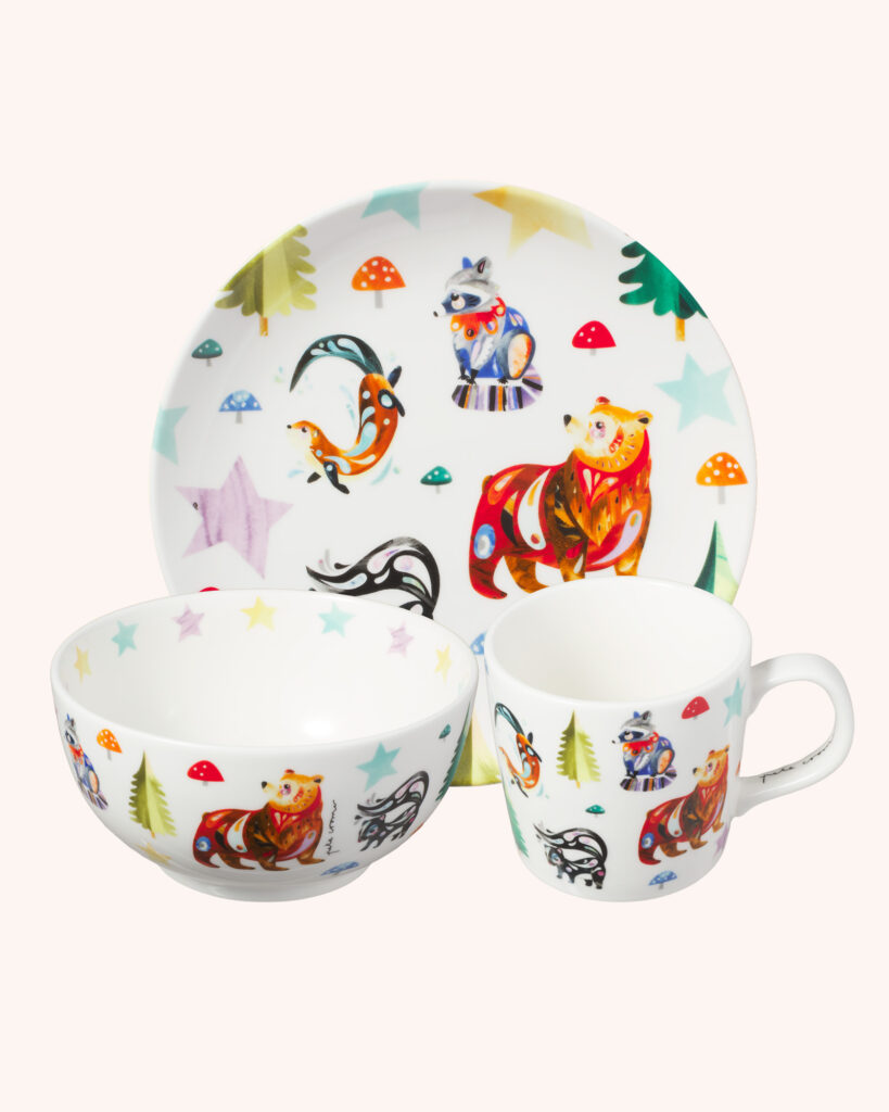 Woodland Children's 3 Piece Dinner Set